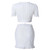 2 Piece Set Women Summer White Cotton Sets 2019 Sexy Low Cut Short Sleeve Crop Top Zipper Fly Mini Bodycon Skirt 2 Piece Set Women Summer White Cotton Sets 2019 Sexy Low Cut Short Sleeve Crop Top Zipper Fly Mini Bodycon Skirt