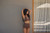 Korea's New Triangle Big Chest Sexy High Waist Hot Spring Bikini Retro Black and White Split Two-piece Swimming Suit Korea's New Triangle Big Chest Sexy High Waist Hot Spring Bikini Retro Black and White Split Two-piece Swimming Suit