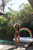 Korea's New Triangle Big Chest Sexy High Waist Hot Spring Bikini Retro Black and White Split Two-piece Swimming Suit Korea's New Triangle Big Chest Sexy High Waist Hot Spring Bikini Retro Black and White Split Two-piece Swimming Suit