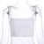 Sexy Backless White Crop Tops for Women Summer Camis Top Bow Mesh Straps Sleeveless Tube Tanks Cropped Feminino
