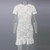 Sexy Women Summer Dress 2019 Backless O Neck Ruffle Lace Dress Vintage Holiday Mini White Dresses Female Vestidos Sexy Women Summer Dress 2019 Backless O Neck Ruffle Lace Dress Vintage Holiday Mini White Dresses Female Vestidos