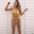Leopard Print Bandage Bikini Set 2018 Yellow Swimsuit Female Sexy Biquini Brazilian Bikini Push Up Bathing Suit Women New Leopard Print Bandage Bikini Set 2018 Yellow Swimsuit Female Sexy Biquini Brazilian Bikini Push Up Bathing Suit Women New