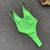 One Piece Swimsuit Woman Push Up Bikini One Piece Sexy Monokini Swimsuits Women Summer Beach Bathing Suit Women Swimwear Green