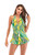 Boho Backless Tassel Drawstring Green Tropical Romper Women Summer Sleeveless Playsuit Deep V Neck Sexy Beach Style Rompers 2019