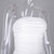 Double Layers White Summer Dress 2019 Women Strapless Ruched Bodycon Dress Elegant Club Sexy Party Dress Tight Dresses