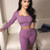 Tracksuit Women Shorts Clothes Matching Sets Crop Summer Top Vintage Streetwear Knit Long Sleeve Lounge Wear Set