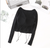 Vintage Square Neck Long Sleeve Blouses Shirts 90s Cool Girls Streetwear Summer Lace Up Crop Top 2019 Blusas