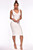 Knitted Bodycon Sexy Dress Women Elegant Solid White Slim Party Dress Female V Neck Club Sweater Summer Dress Vestidos
