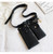 Women Waist Bag Fashion Leather Waist Belt Bag Crossbody Chest Bags Girl Fanny Pack Small Phone Pack shoulder strap Packs