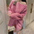 Candy Color Fuzzy Pullover Plus Size Women Solid Color Medium Long Sweater Winter Tops For Woman Fashion 2019 Candy Color Fuzzy Pullover Plus Size Women Solid Color Medium Long Sweater Winter Tops For Woman Fashion 2019
