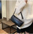 Women's Handbag Contrast PU Leather Bags for Women 2019 Summer Crossbody Bags Lady Shoulder Messenger Bag Female Travel Handbags