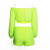 Two Piece Set Off-Shoulder Crop Top and Short Pants Women Autumn New Sexy Long Sleeve Tracksuit Club Outfits Streetwear