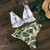 High Waist Women Bikini Set Floral Print Bikinis Push Up Biquini Swimwear Summer Style Swimsuit Bathing Suit Femme Bain