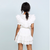 2020 Autumn O Neck Ruffled Short Dress Hollow Out Lace Up Ladies Dress Elegant Vestido Slim Pleated A-Lin Dress Button Women 2020 Autumn O Neck Ruffled Short Dress Hollow Out Lace Up Ladies Dress Elegant Vestido Slim Pleated A-Lin Dress Button Women