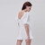 Boho Inspired puff sleeve mini Sexy white party dress ruffle summer dress square neck elastic bust super chic women dress new Boho Inspired puff sleeve mini Sexy white party dress ruffle summer dress square neck elastic bust super chic women dress new