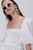 Boho Inspired puff sleeve mini Sexy white party dress ruffle summer dress square neck elastic bust super chic women dress new Boho Inspired puff sleeve mini Sexy white party dress ruffle summer dress square neck elastic bust super chic women dress new