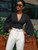 Summer 2020 New Women's Tops Sexy Deep V-neck Black Button Lantern Long Sleeve Slim Elegant Elegant Ladies Top Summer 2020 New Women's Tops Sexy Deep V-neck Black Button Lantern Long Sleeve Slim Elegant Elegant Ladies Top