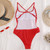 Sexy Swimwear Women 2021 New One Piece Swimsuit Woman Bathing Suit Bodysuit Summer Beachwear Swimming for Wear Female Monokini Red
