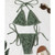 2021 Sexy triangle micro bikini set Solid string swimsuit women's swimming suit High cut swimwear female Backless bathing suit 2021 Sexy triangle micro bikini set Solid string swimsuit women's swimming suit High cut swimwear female Backless bathing suit