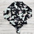 One Piece Swimsuit Women Swimwear Monokini Long Sleeve Printed Female Bathing Suit Surfing Bodysuit Swim Wear Beach