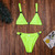 2021 Sexy 2PCS Clip-on Bikinis Swimwear Women Swimsuit Female Bikini Set Push Up Summer Beach Wear Swim Bathing Suits Biquini
