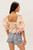 Boho Inspired Floral eyelet cutout trim blouse for women cotton embroidery woman tops new puff sleeve women shirts blouses party