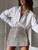 2022 Summer Glitter Skirts Women A Line High Waist Mini Sexy Vintage Wrap Party Skirt Club 2022 Summer Glitter Skirts Women A Line High Waist Mini Sexy Vintage Wrap Party Skirt Club