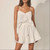 Boho Inpsired white cotton dress set women straps V-neck sexy summer dress elastic waist mini boho beach dress chic ladies dress Boho Inpsired white cotton dress set women straps V-neck sexy summer dress elastic waist mini boho beach dress chic ladies dress