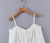 Boho Inpsired white cotton dress set women straps V-neck sexy summer dress elastic waist mini boho beach dress chic ladies dress Boho Inpsired white cotton dress set women straps V-neck sexy summer dress elastic waist mini boho beach dress chic ladies dress