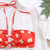 3 Pcs Printed Bikini Set High Waist Swimwear Women Sexy Bathing Suit Biquini Push Up Swimsuit Women's Bikinis Beach Wear B517 Red