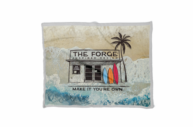The Forge Custom Shop Fully Sublimated Plush Blanket