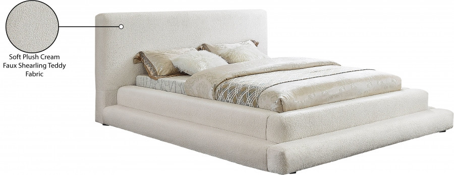 Buy Dane Teddy Fabric Bed Online - Celebrity Furnishings