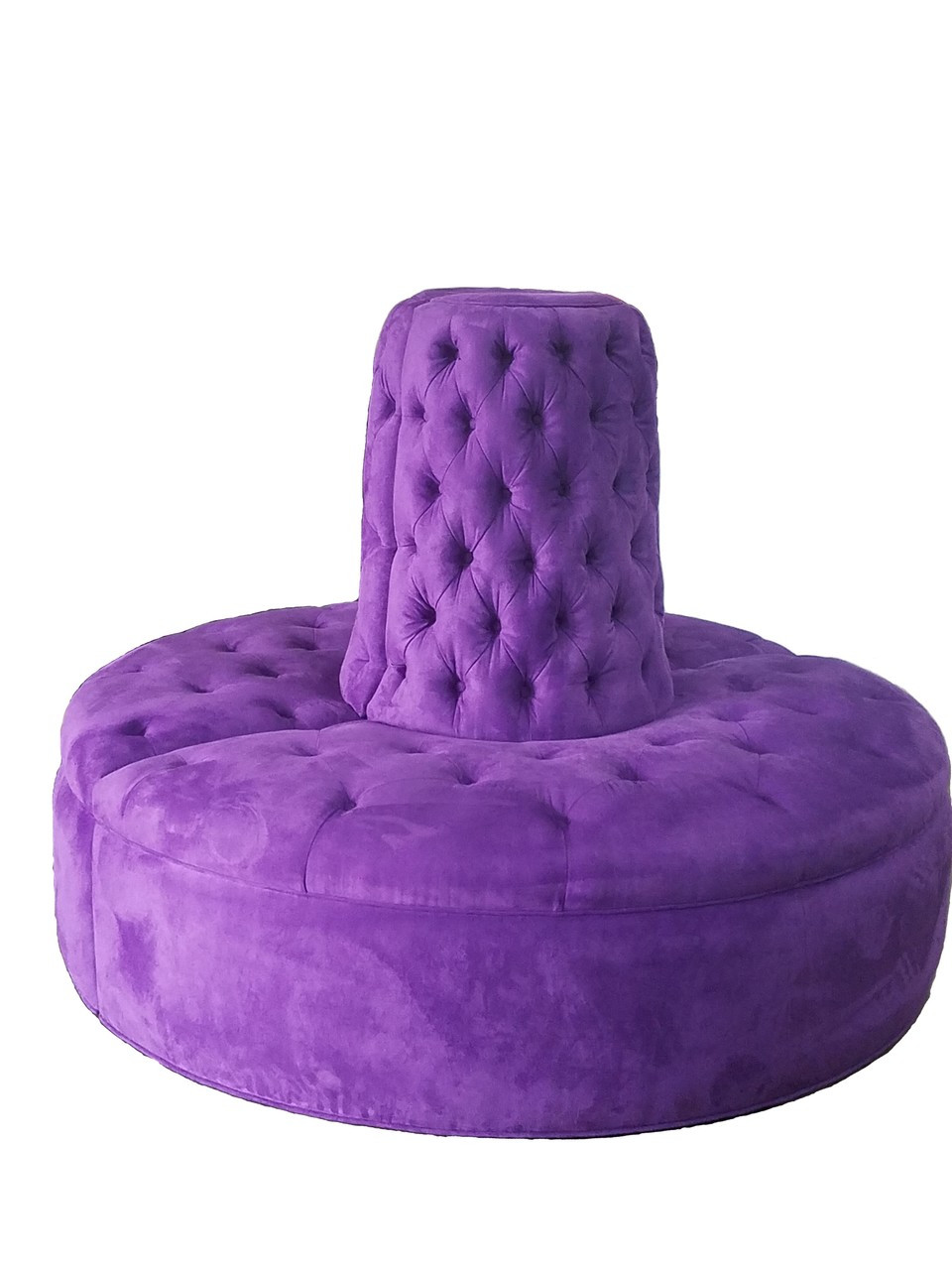 Purple Borne Settee Sofa Celebrity Furnishings