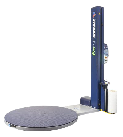 Robopac Ecoplat Semi-Automatic Stretch Wrapper (110" Height)