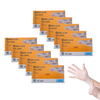 SafeSleek Clear Vinyl Gloves Powder Free (Large) - 1000pcs