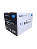 SafeSleek ChromaTech Black Nitrile-Blend Gloves Powder Free - Large