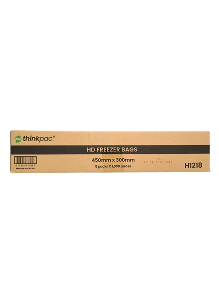 thinkpac HDPE Freezer Bags 30 x 45cm - 5000pcs
