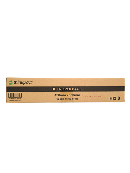 thinkpac HDPE Freezer Bags 30 x 45cm - 5000pcs