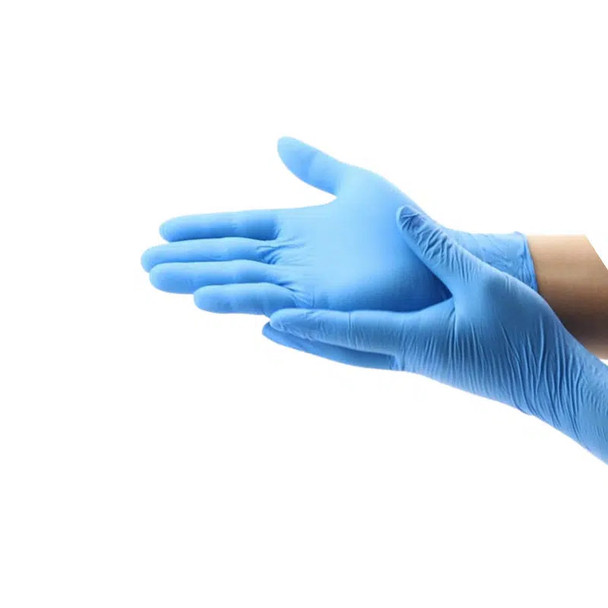 ThinkPac Touch Care - Blue Nitrile Gloves, Powder Free, Non Sterile, 1000 pcs