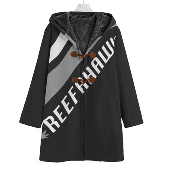 BLK/WHT REEFAHAWK FLEECE WINDBREAKER