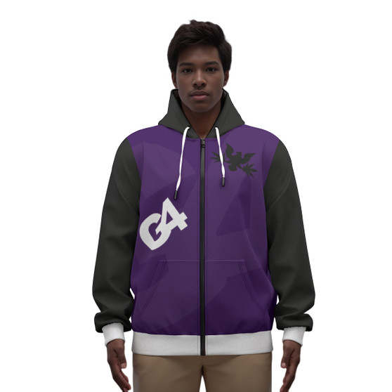 PURP/BLK HOODIE