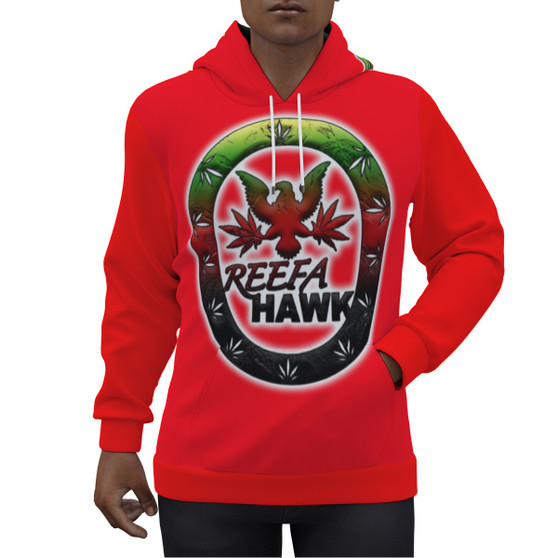 RED PULLOVER HOODIE