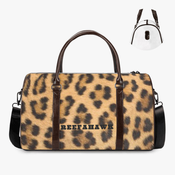 LEOPARD DUFFLE BAG