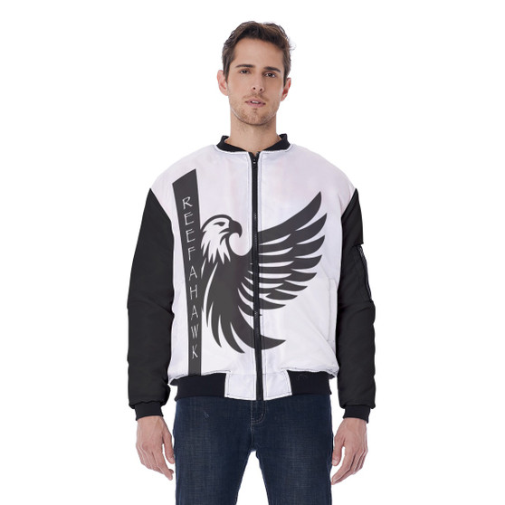 WAVINGHAWK BOMBER BLK/WHT