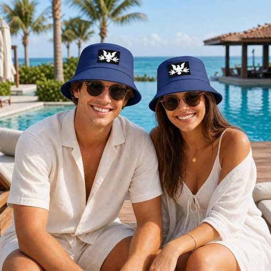 ORIGINAL RH DRK BLU BUCKET HAT