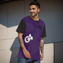 PURP/BLK SHORT SLEEVE