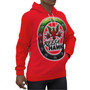 RED PULLOVER HOODIE