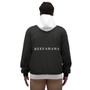 GRN/BLK ZIP DWN HOODIEE