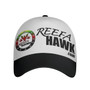 WHT/BLK REEFAHAWK.COM CAP