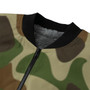 ARMY CAMO FLEECE BOMBER